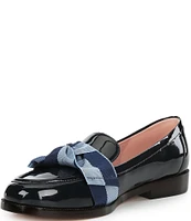 kate spade new york Leandra Bow Leather Loafers