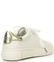 kate spade new york Lift Leather Gold Detail Sneakers