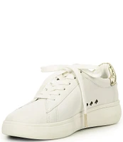 kate spade new york Lift Leather Gold Detail Sneakers