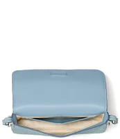 kate spade new york Liv Denim Suede Small East-West Shoulder Bag