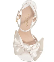 kate spade new york Lucie Big Bow Platform Dress Sandals