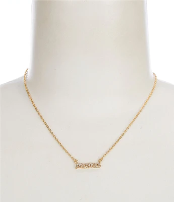 kate spade new york Mama Said Pave Collar Necklace