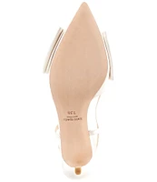 kate spade new york Marseille Satin Bow Slingback Dress Pumps