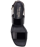 kate spade new york Merritt Patent Leather Banded Sandals