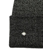 kate spade new york Metallic Beanie