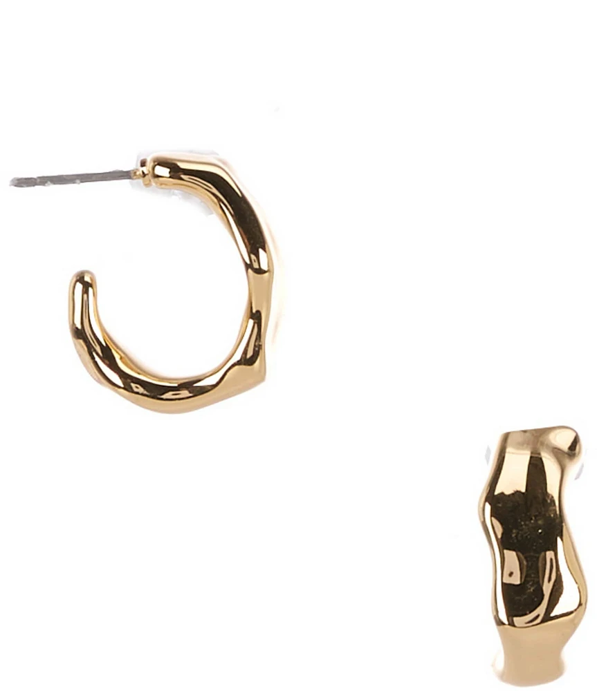 kate spade new york Molten Hoop Earrings