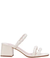 kate spade new york Nina Twisted Leather Dress Sandals