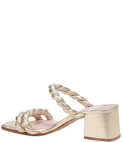 kate spade new york Nina Twisted Leather Dress Sandals