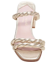 kate spade new york Nina Twisted Leather Dress Sandals