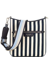 kate spade new york Parisian Navy Stripe Messenger Crossbody Bag