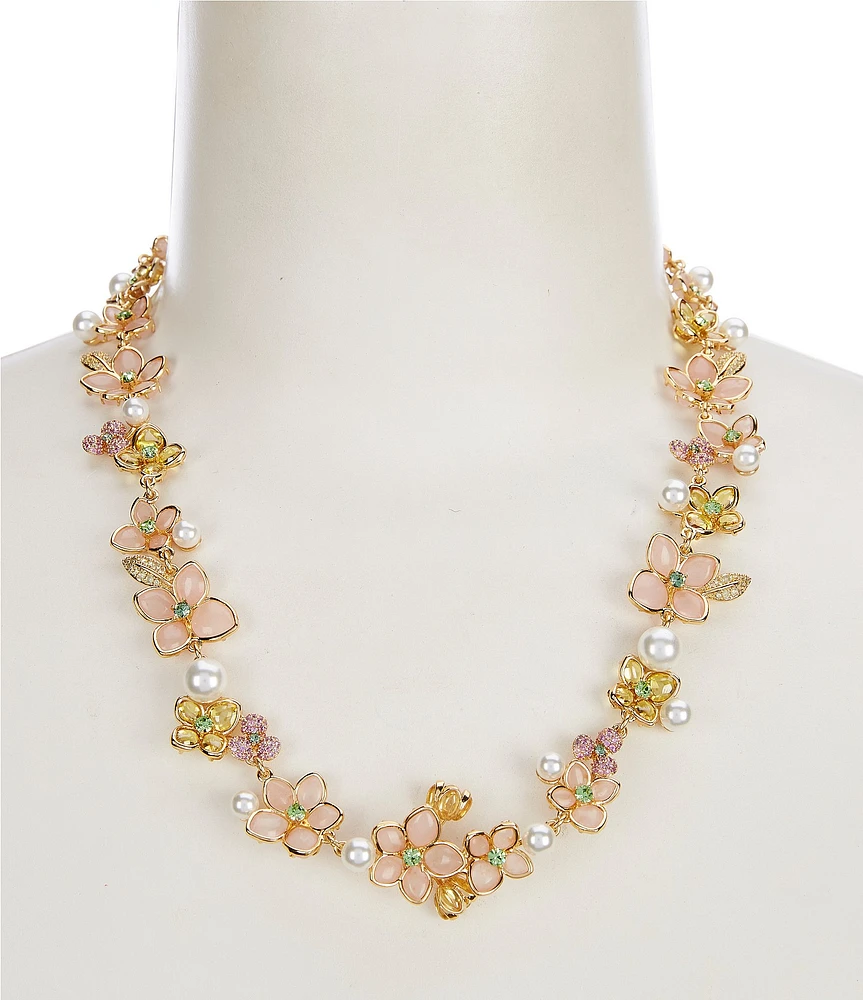 kate spade new york Pastel Petals Collar Necklace