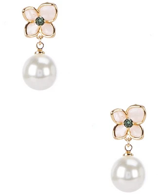 kate spade new york Pastel Petals Floral Drop Earrings