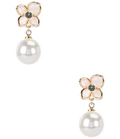 kate spade new york Pastel Petals Floral Drop Earrings