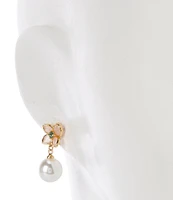 kate spade new york Pastel Petals Floral Drop Earrings