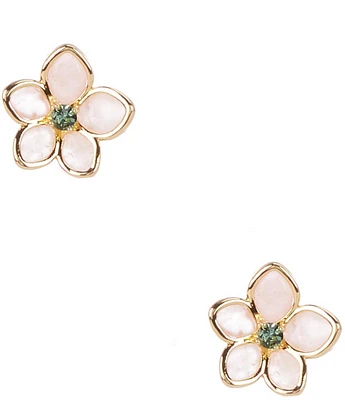 kate spade new york Pastel Petals Floral Stud Earrings