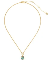 kate spade new york Pop Of Joy Short Pendant Necklace