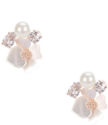 kate spade new york Precious Pansy Cluster Stud Earrings