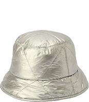 kate spade new york Sam Quilted Metallic Bucket Hat