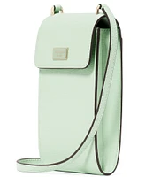 kate spade new york Serena Saffiano Leather Phone Crossbody Bag