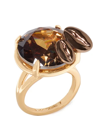 kate spade new york Shaken & Brewed Cocktail Ring