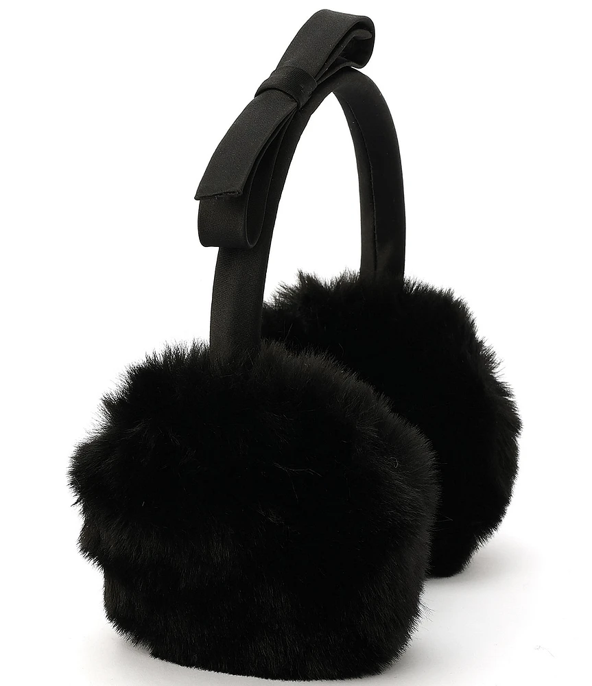 kate spade new york Shoelace Bow Earmuffs