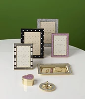 kate spade new york Sitting Pretty Pink Glitter Heart Box
