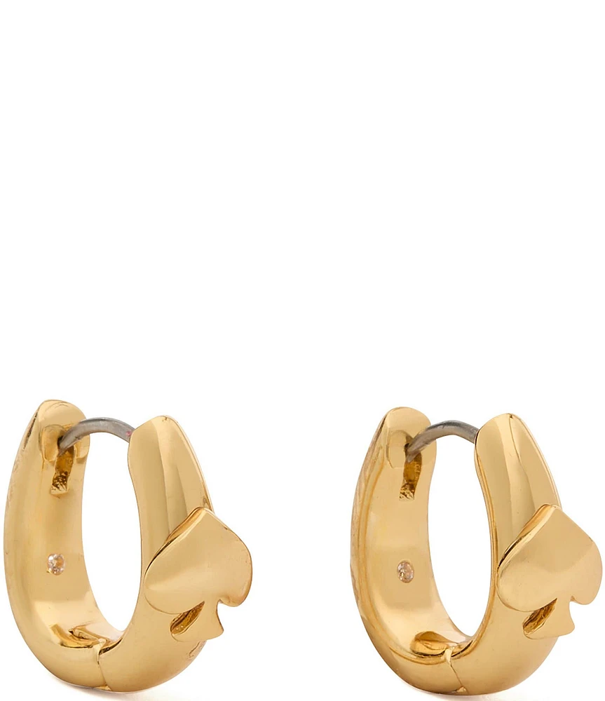 kate spade new york So Spade Huggie Hoop Earrings