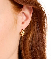 kate spade new york So Spade Huggie Hoop Earrings