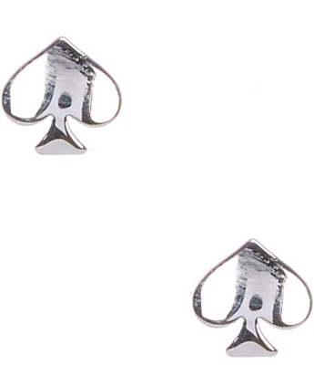 kate spade new york So Spade Solid Silver Stud Earrings