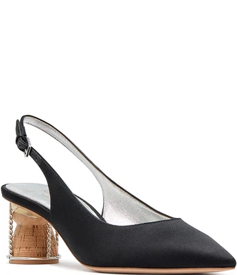 kate spade new york Soiree Suede Novelty Heel Slingback Pumps