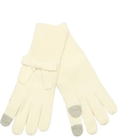 kate spade new york Solid Bow Gloves