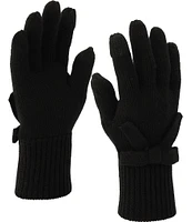 kate spade new york Solid Bow Gloves