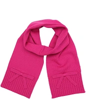 kate spade new york Solid Bow Oblong Scarf