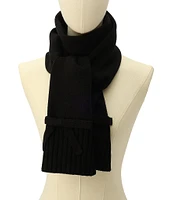 kate spade new york Solid Bow Oblong Scarf