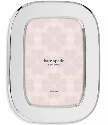 kate spade new york South Street 4#double; x 6#double; Oval Picture Frame