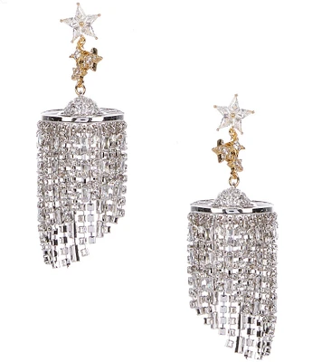 kate spade new york Space Cadet Fringe Drop Earrings