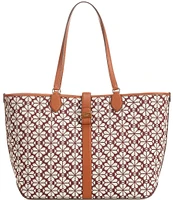 kate spade new york Spade Flower Jacquard Large Open Tote Bag