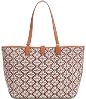 kate spade new york Spade Flower Jacquard Large Open Tote Bag