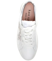 kate spade new york Starlight Leather Embellished Sneakers