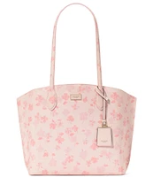 kate spade new york Suite Spring Pansies Crossbody Tote Bag