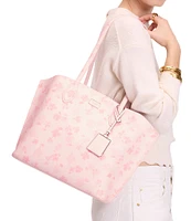 kate spade new york Suite Spring Pansies Crossbody Tote Bag