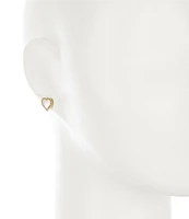 kate spade new york Take Heart Crystal Stud Earrings