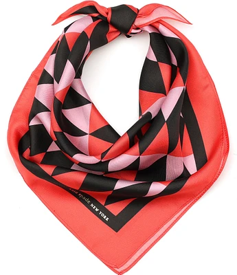 kate spade new york Triangle Silk Square Bandana Scarf