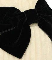 kate spade new york Velvet Bow Cable Beanie