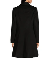 Katherine Kelly Pure Wool Shawl Collar Coat