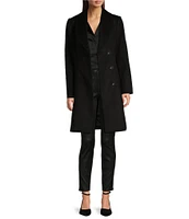 Katherine Kelly Pure Wool Shawl Collar Coat