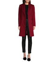 Katherine Kelly Pure Wool Shawl Collar Coat