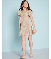 KatieJNYC Big Girls 7-16 Laila Shabby Floral Printed Smocked Dress