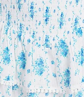 KatieJNYC Sleeveless Vallie Smocked Mini Dress