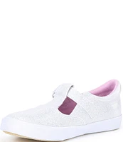 Keds Girls' Daphne T-Strap Iridescent Sneakers (Infant)